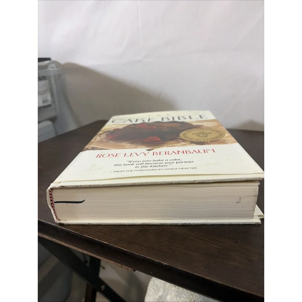 Vintage 1988 The Cake Bible By  Rose Levy Beranbaum Hardcover Dust Jacket